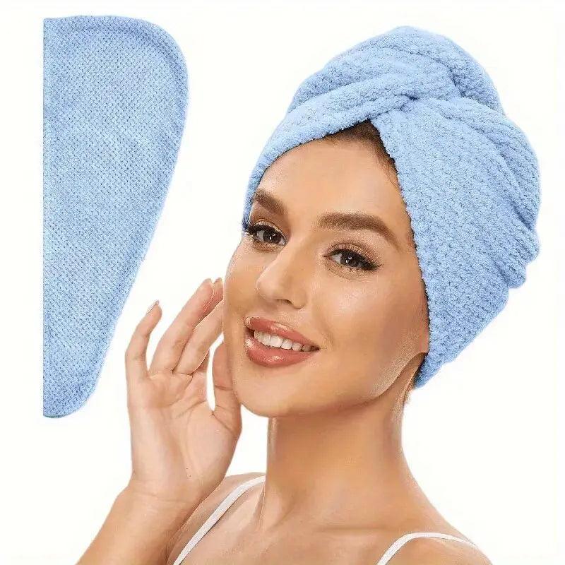 TOALLA CABELLO MICROFIBRA