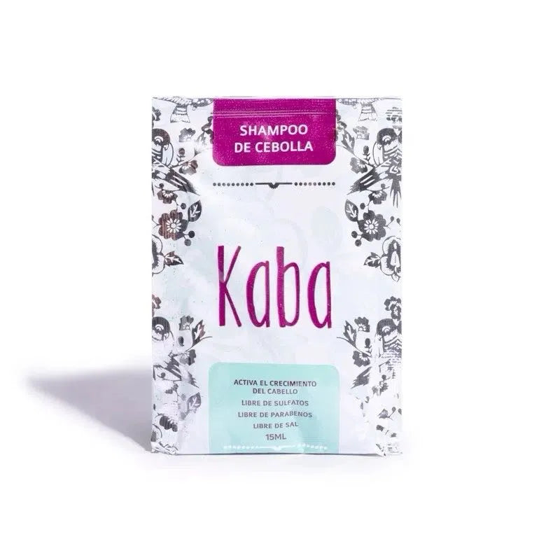 SACHET SHAMPOO DE CEBOLLA