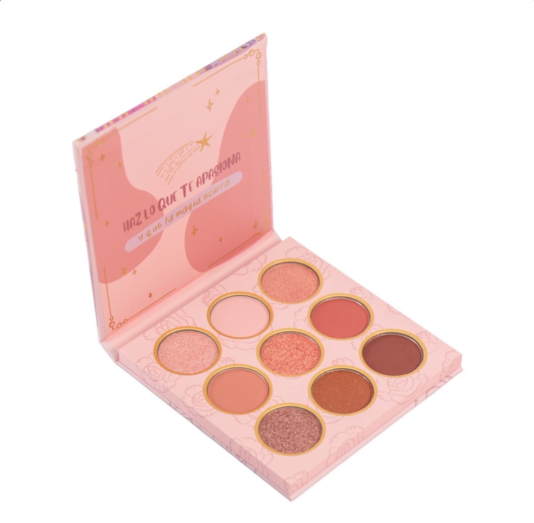 PALETA DE SOMBRA COLOR ROSA