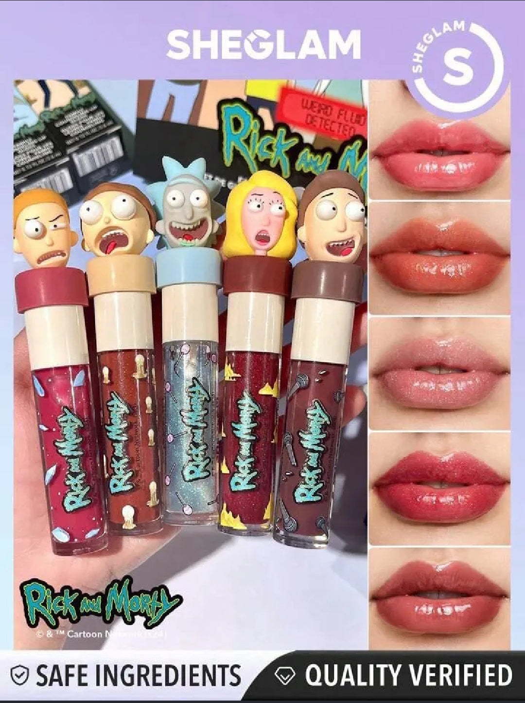 BRILLO LIP GLOSS RICK AND MORTY
