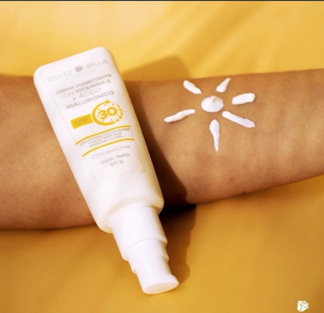 CREMA HUMECTANTE CON FILTRO SOLAR SPF