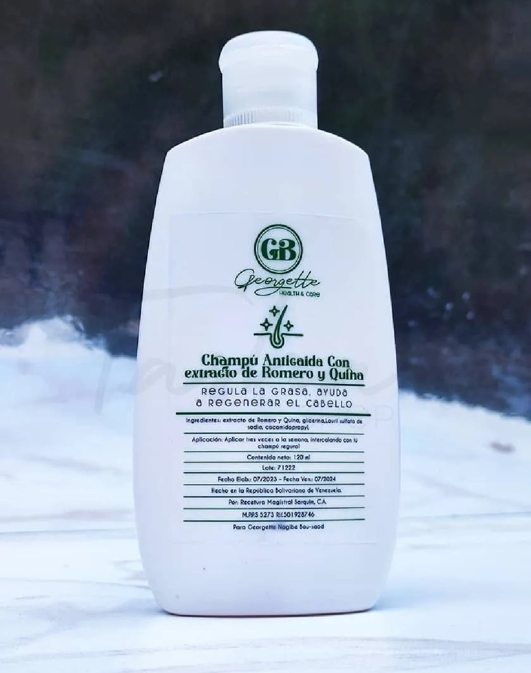 SHAMPOO CONTROL DE GRASA ROMERO Y QUINOA