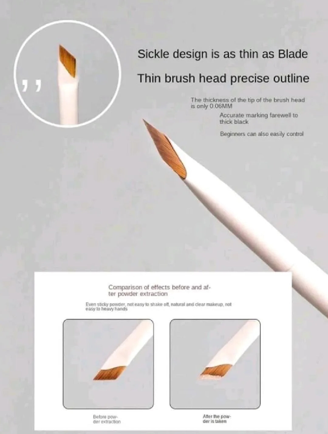 PINCEL LINER BISELADO