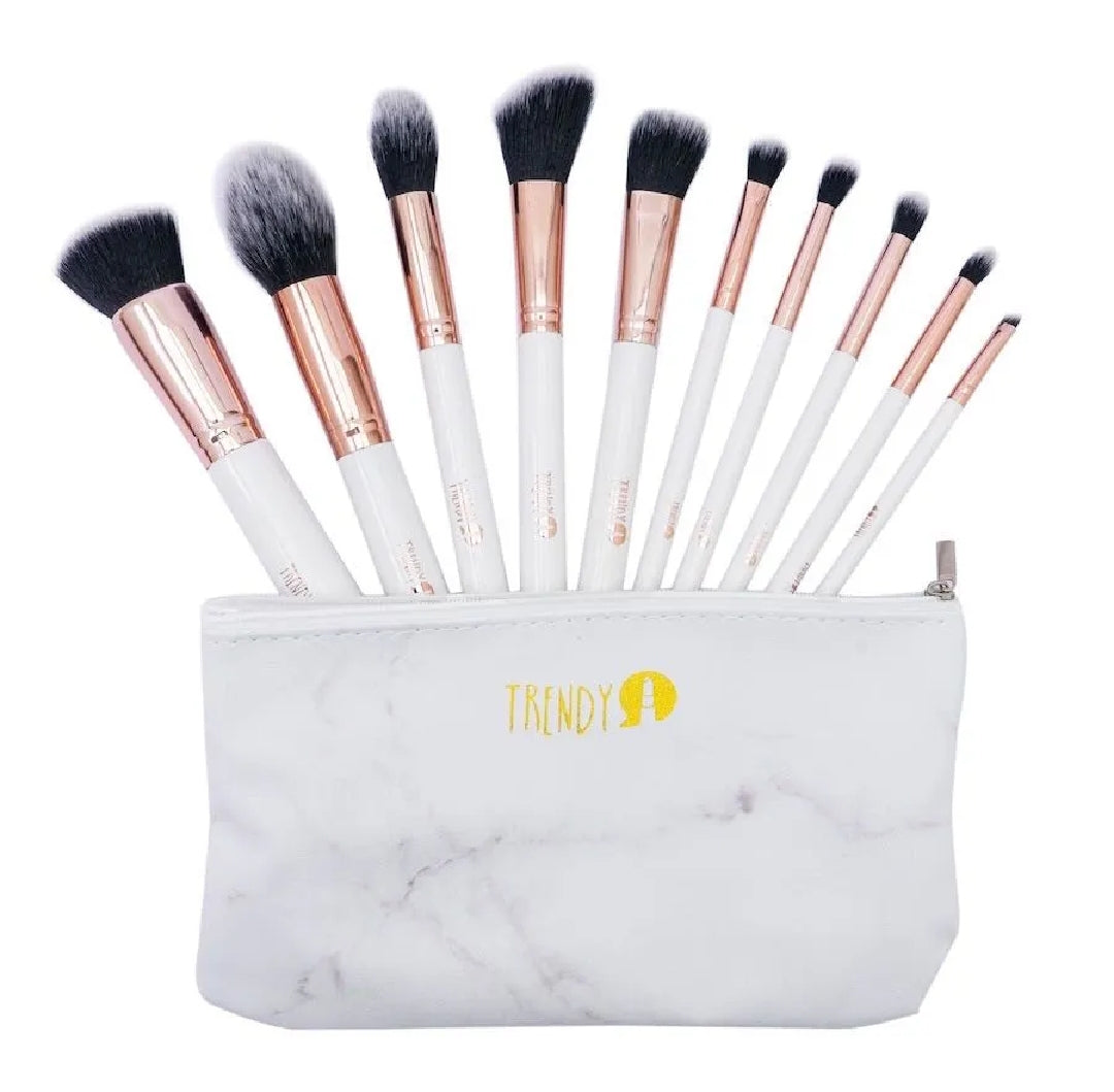 SET DE BROCHAS MARMOL CLASICO BLANCO