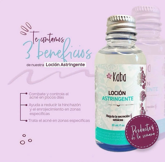 LOCIÓN ASTRINGENTE PARA ACNE