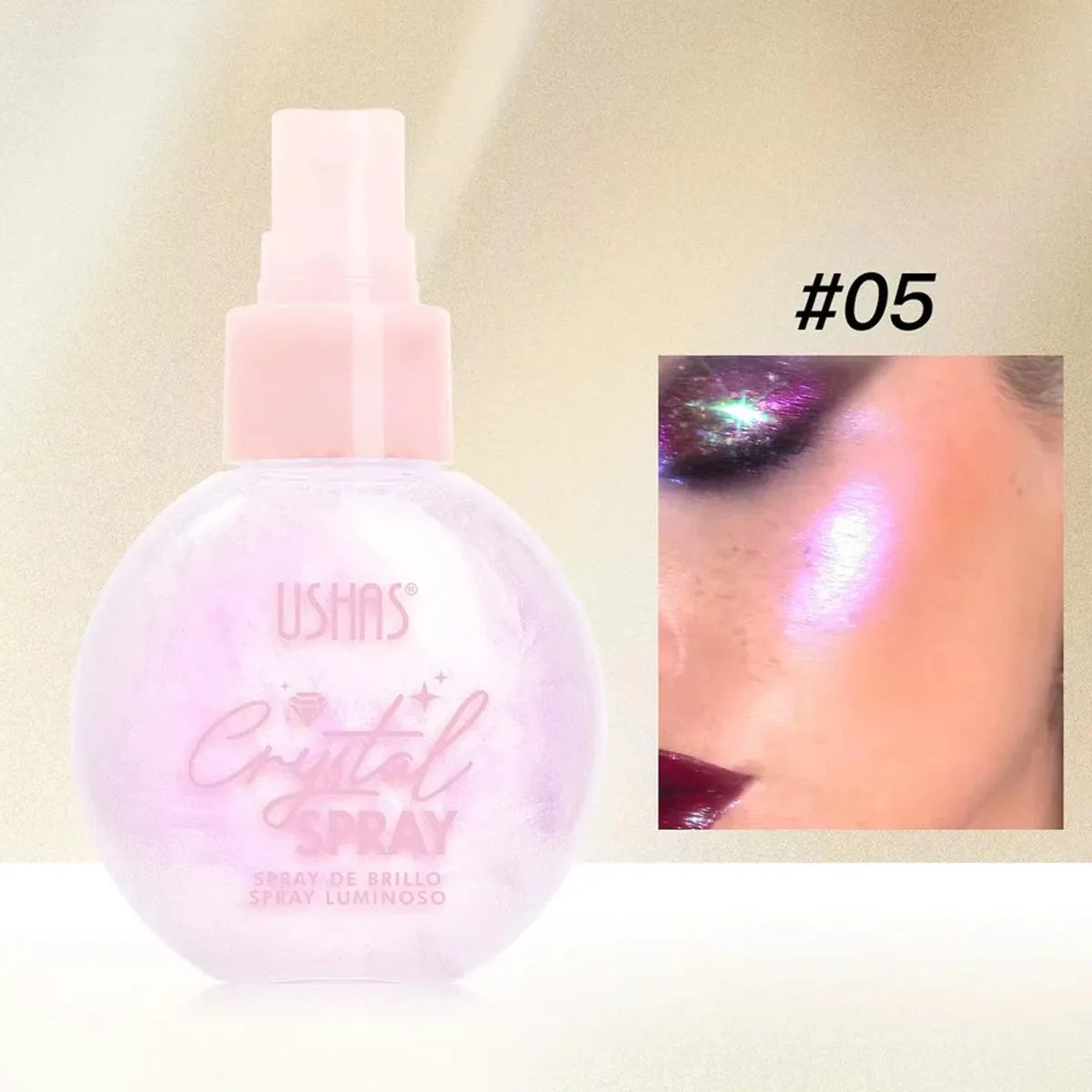 SPRAY CON SHIMMER CRYSTAL