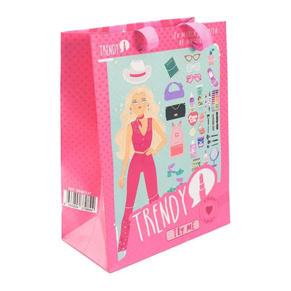 BOLSA DE REGALO MEDIANA ROSADA