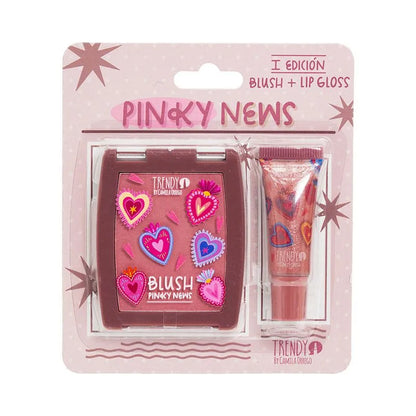 KIT DUO	RUBOR Y GLOSS PINKY NEWS