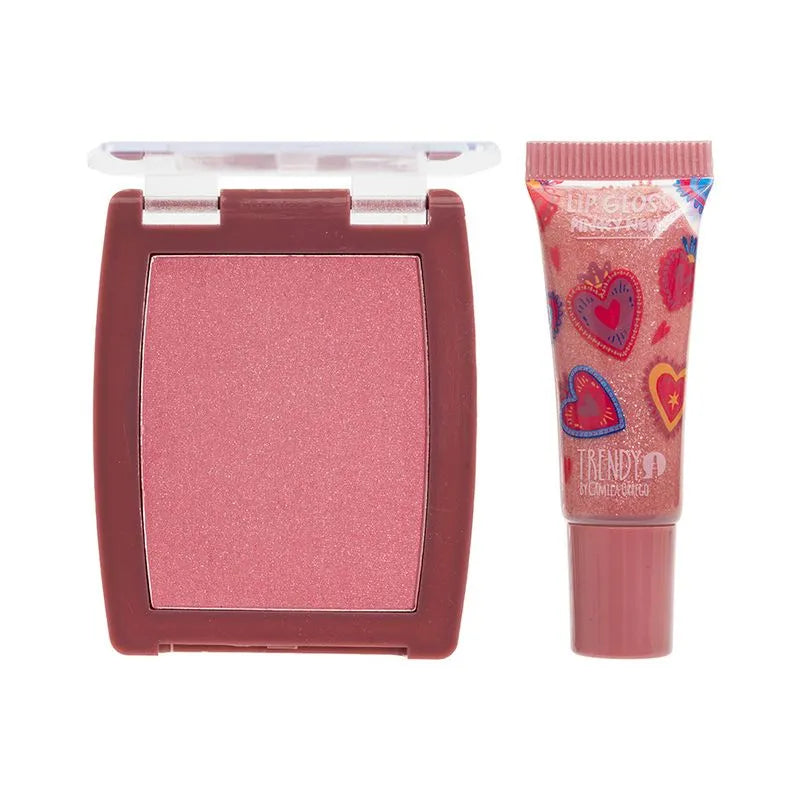 KIT DUO	RUBOR Y GLOSS PINKY NEWS