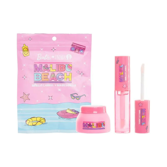 DUO GLOSS Y BALSAMO DE LABIOS BARBIE MALIBU