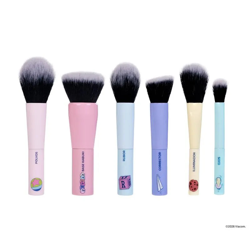 SET DE BROCHAS MINI RUGRATS X7