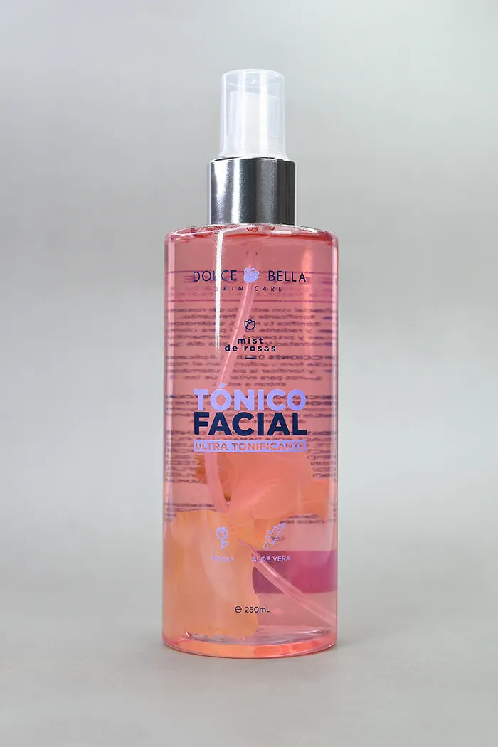 TONICO FACIAL DE ROSAS Y ALOE 250ml