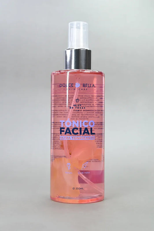 TONICO FACIAL DE ROSAS Y ALOE 250ml