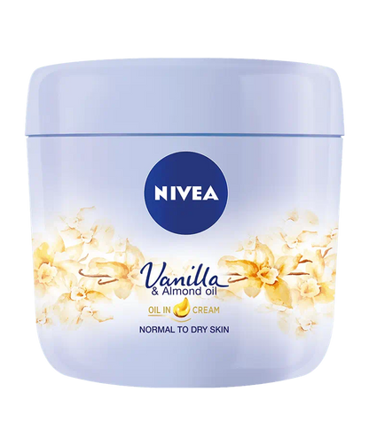 CREMA CORPORAL DE VAINILLA Y ACEITE DE ALMENDRA 400 ml
