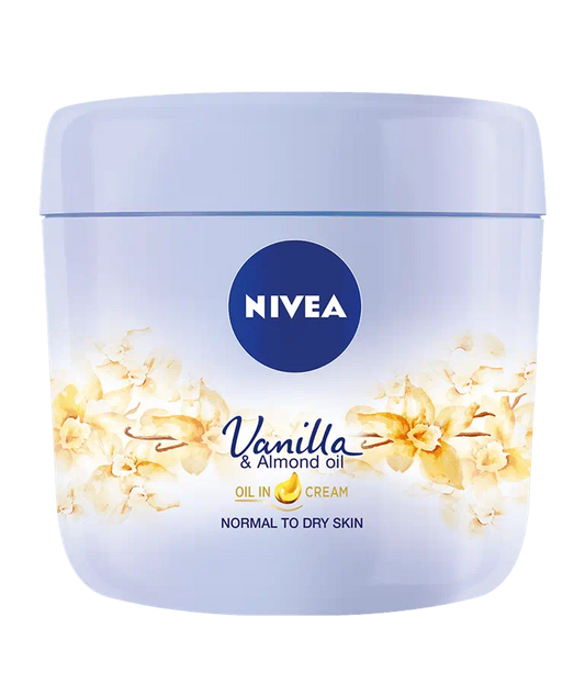 CREMA CORPORAL DE VAINILLA Y ACEITE DE ALMENDRA 400 ml