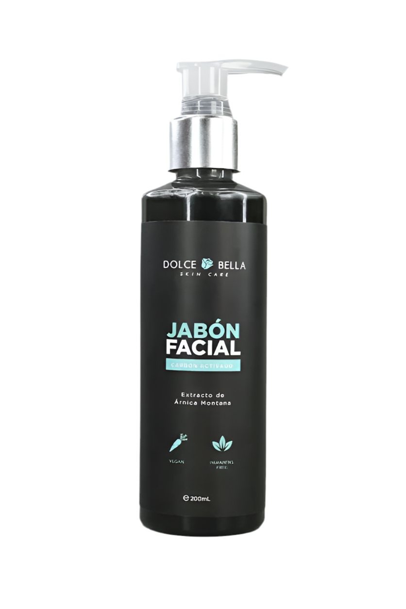 JABON FACIAL CARBON ACTIVADO 200ml
