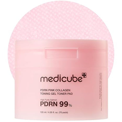 ALMOHADILLA CON TONICO GEL DE COLAGENO Y PDRN 70 PADS