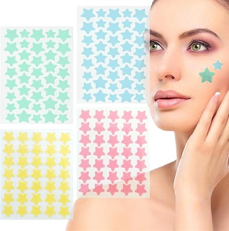 PARCHES ACNE ESTRELLAS COLORES 240 PZAS