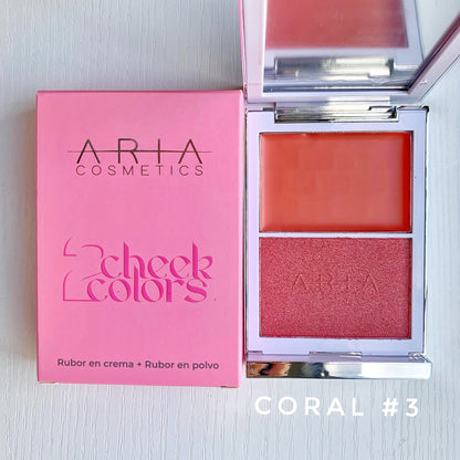 DUO RUBOR CHEEK EN CREMA Y LUMINOSO