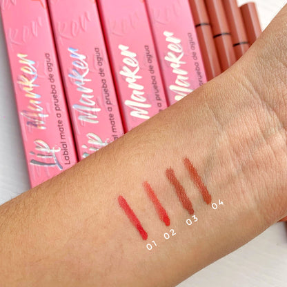 LAPIZ MARCADOR DE LABIOS LIP MARKET