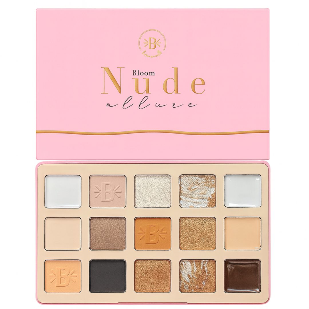PALETA DE SOMBRAS BLOOM NUDE ALLURE