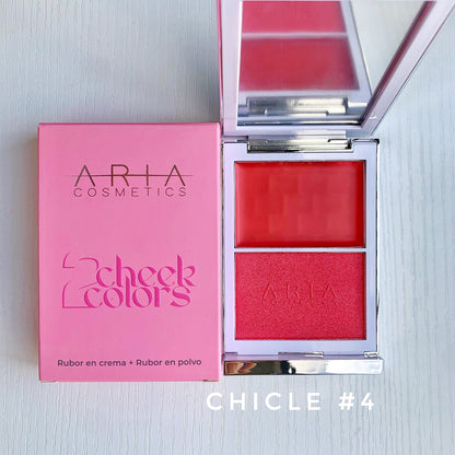 DUO RUBOR CHEEK EN CREMA Y LUMINOSO