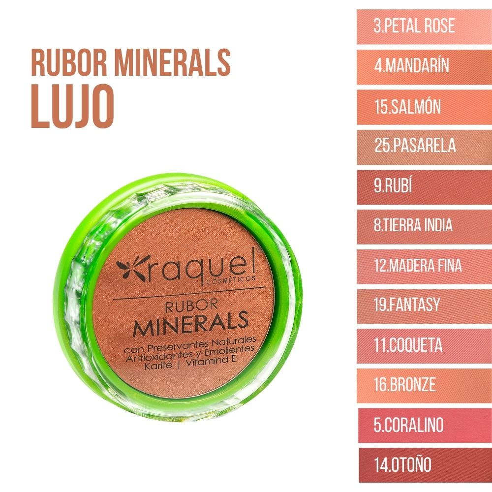 RUBOR EN POLVO MINERAL