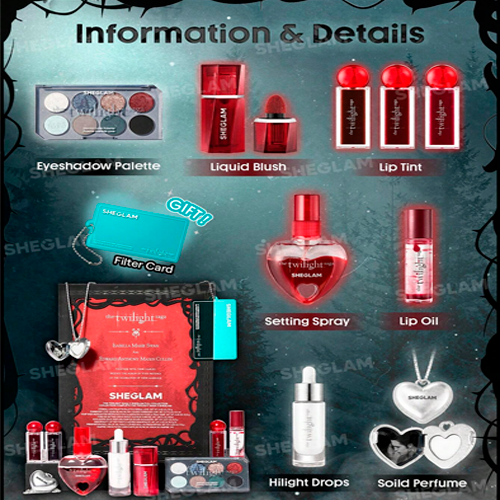 COLECCION DE MAQUILLAJE TWILIGHT CREPÚSCULO