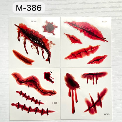 STICKERS HERIDAS FALSAS