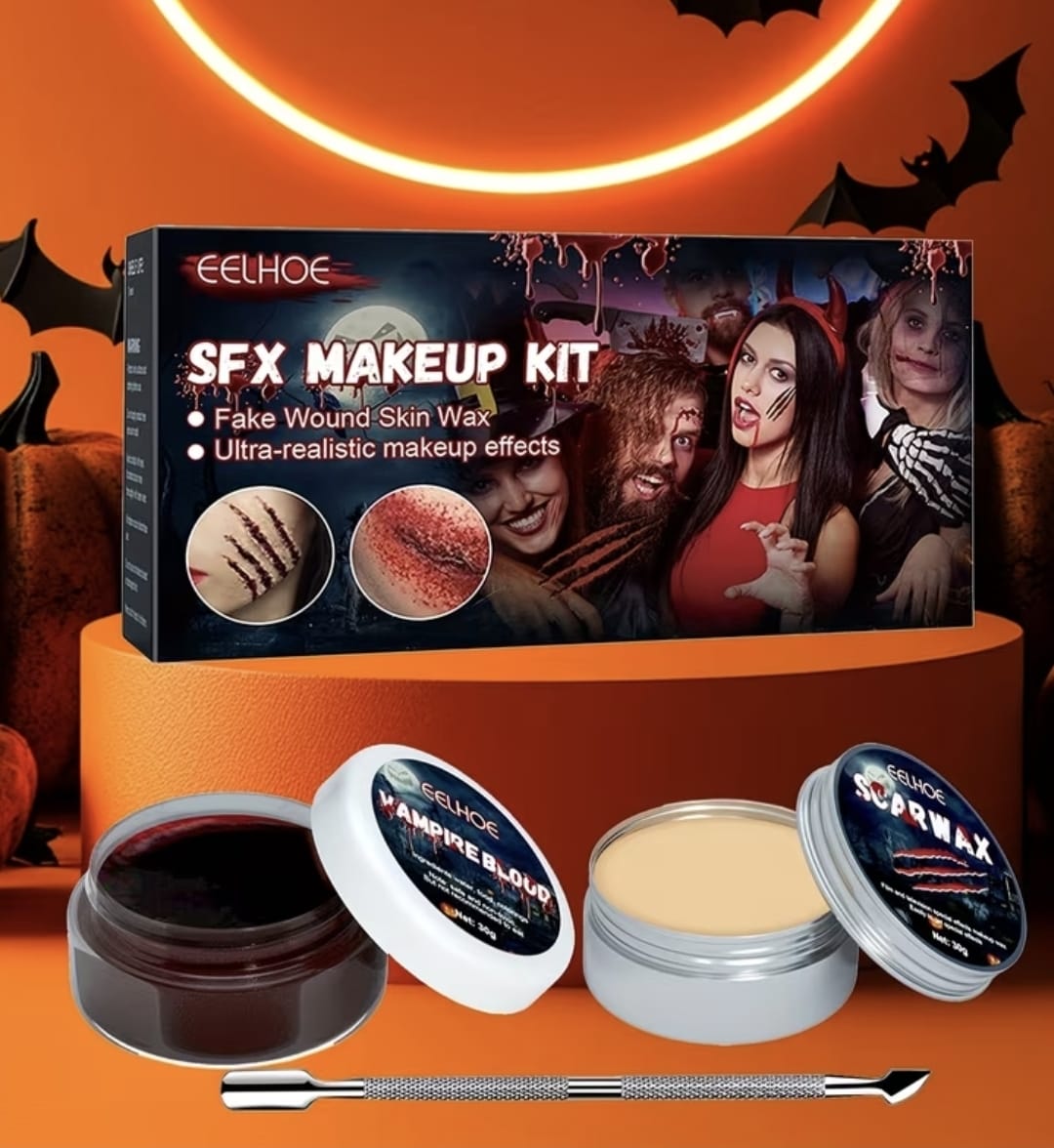 KIT SFX MAQUILLAJE ARTISTICO HALLOWEEN