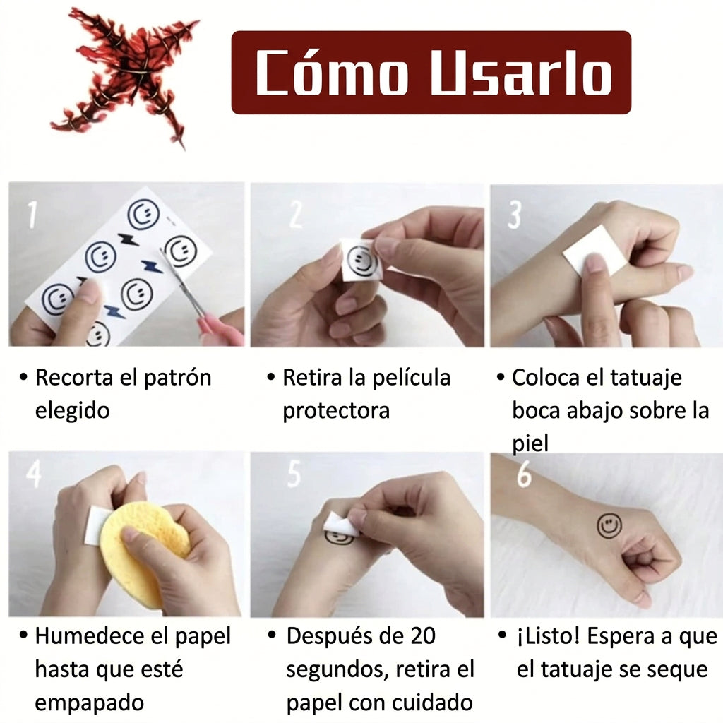 STICKERS HERIDAS FALSAS