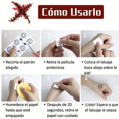 STICKERS HERIDAS FALSAS
