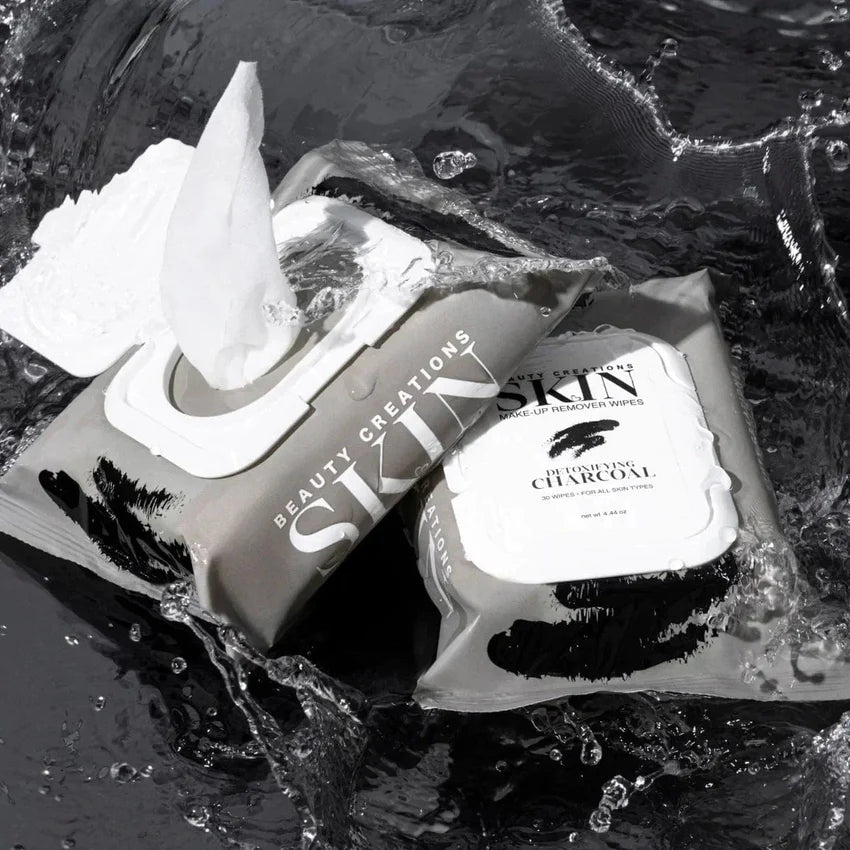 TOALLITAS DESMAQUILLANTE CARBON ACTIVADO 60und