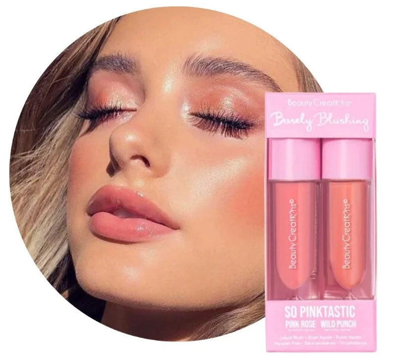 DUO RUBOR LIQUIDO BARELY BLUSHING PINK ROSE - WILD PUNCH
