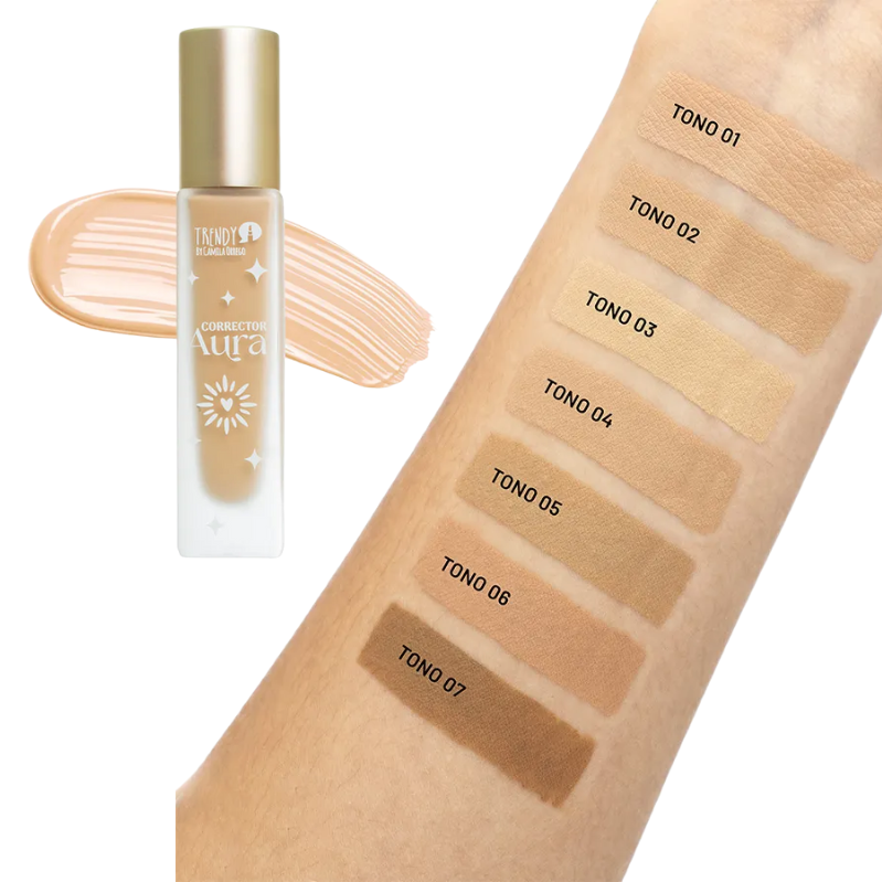 CORRECTOR DE OJERAS AURA